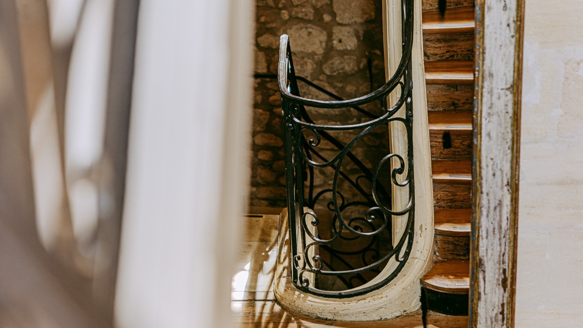 Logis de la Cadène_Escalier